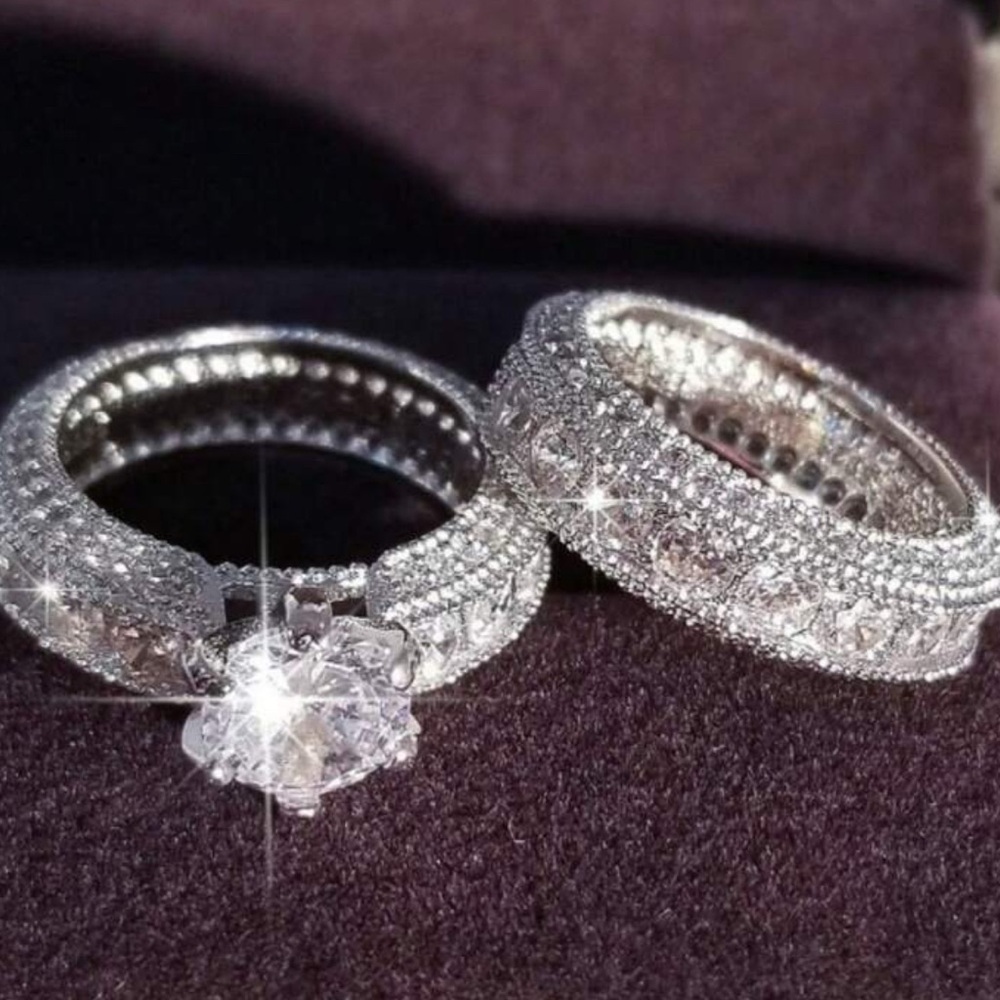 925 wedding ring - Picture 5 of 12